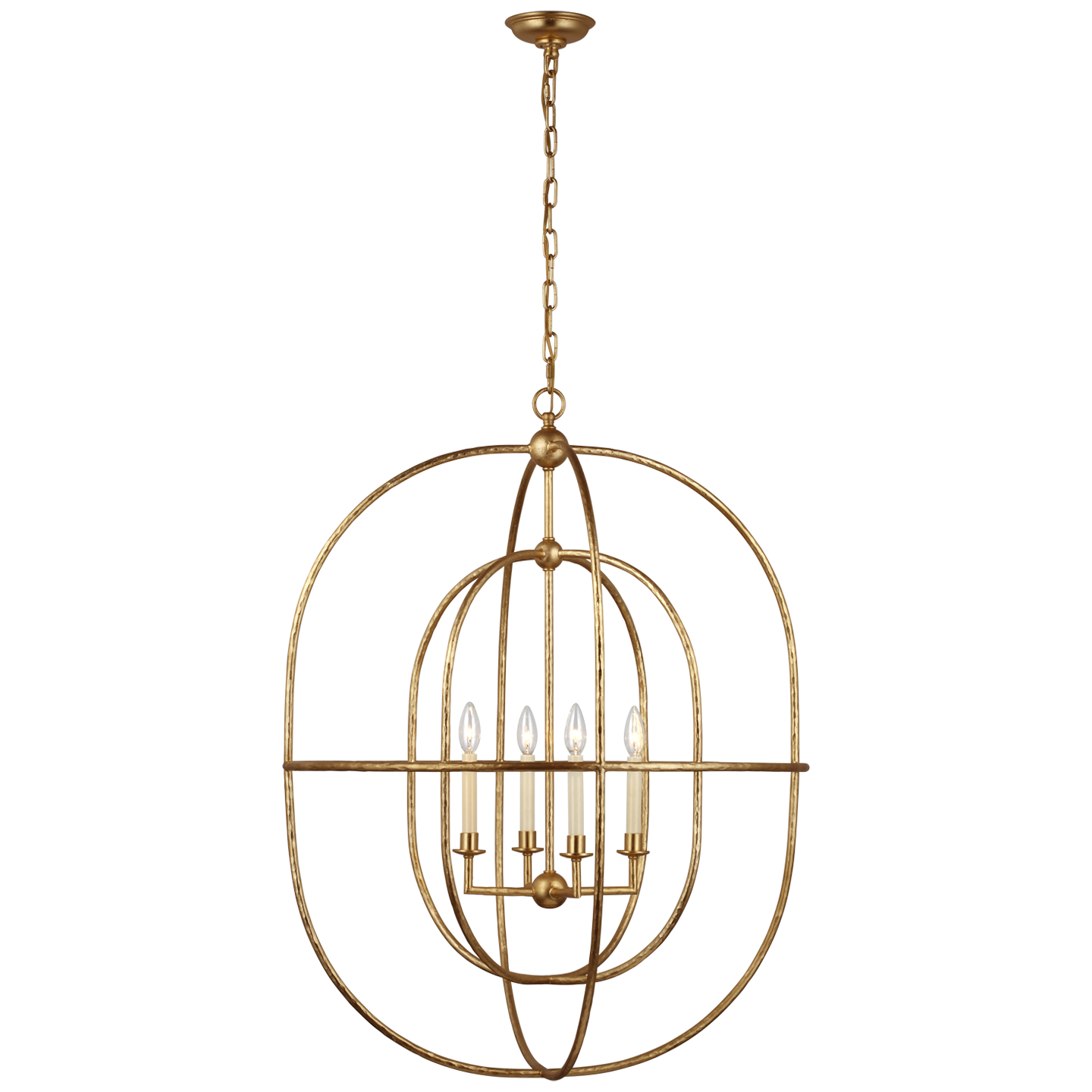 Visual Comfort | Chapman & Myers | Desmond Open Double Oval Lantern