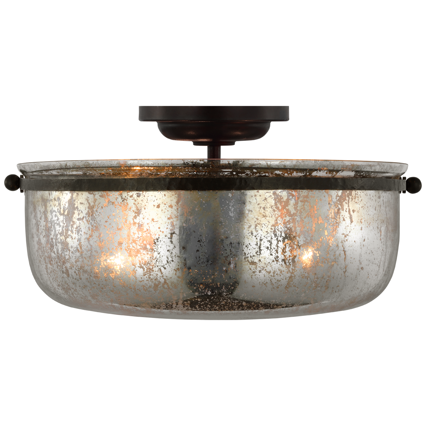 Visual Comfort | Chapman & Myers | Lorford Medium Semi-Flush