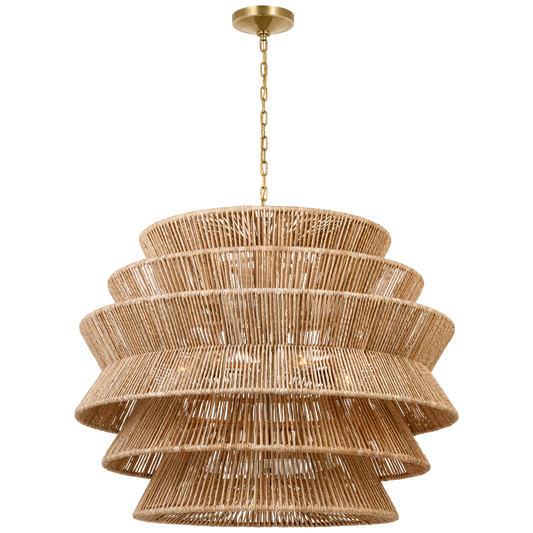 Visual Comfort | Chapman & Myers | Antigua XL Drum Chandelier