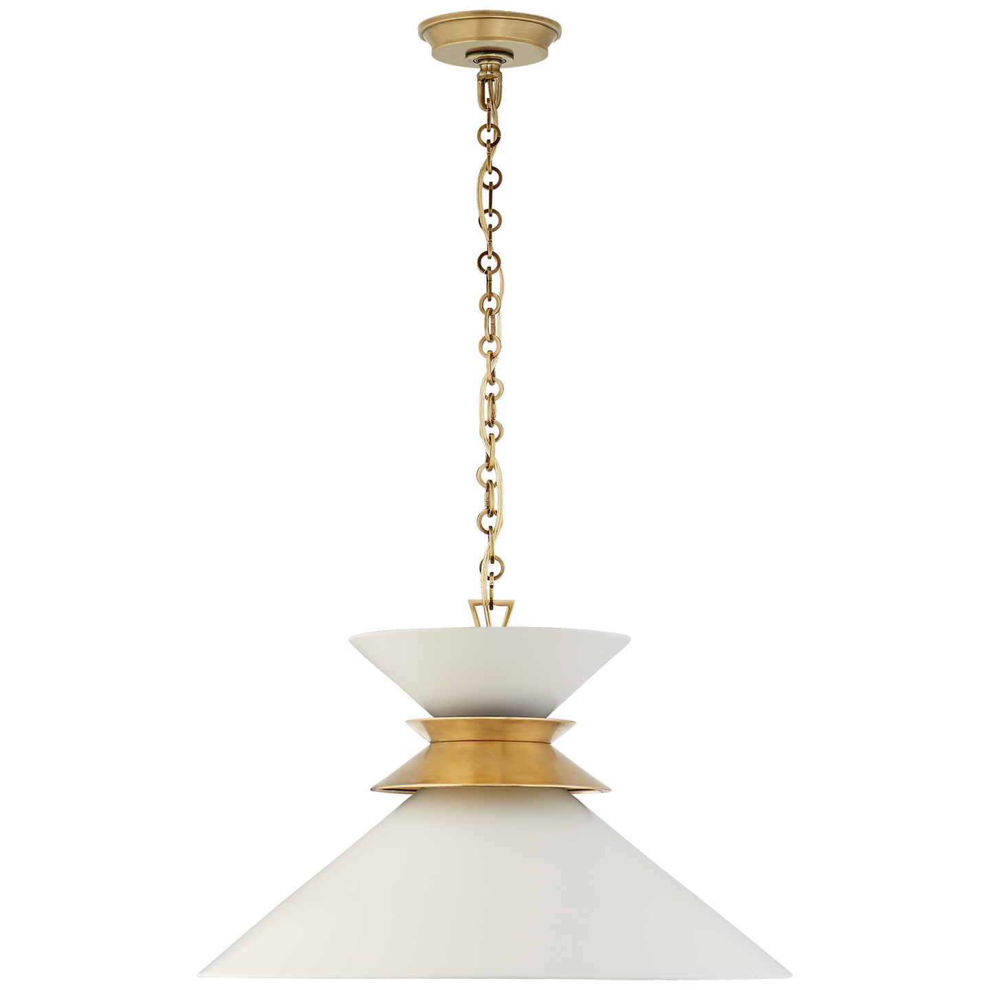 Visual Comfort | Chapman & Myers | Alborg Large Stacked Pendant