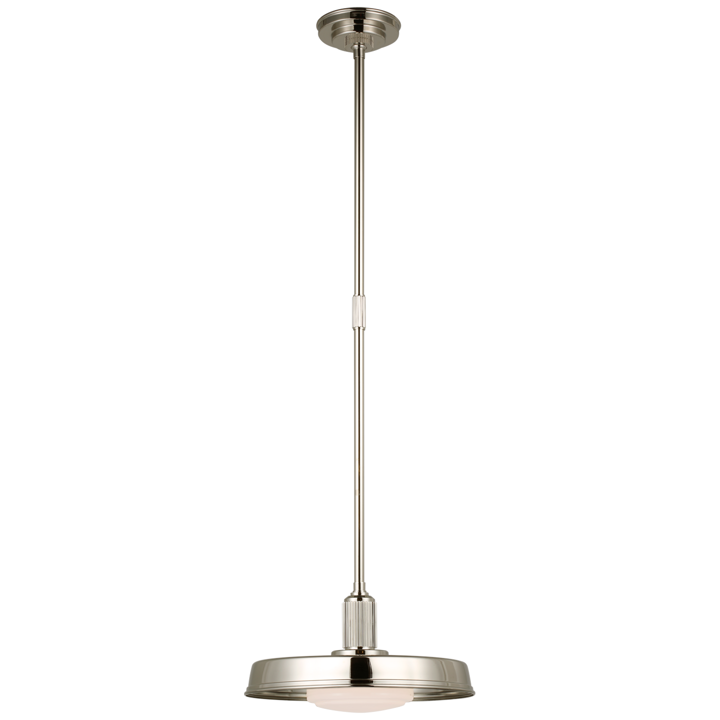 Ruhlmann 14 Factory Pendant - Polished Nickel