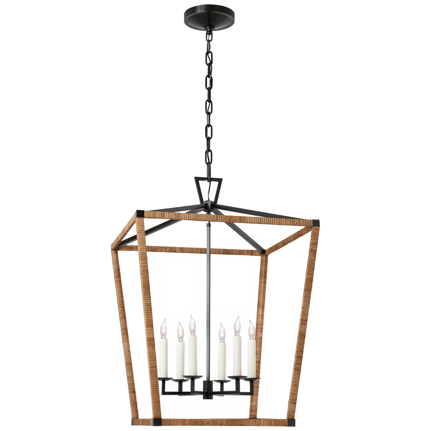 Visual Comfort | Chapman & Myers | Darlana Large Wrapped Lantern
