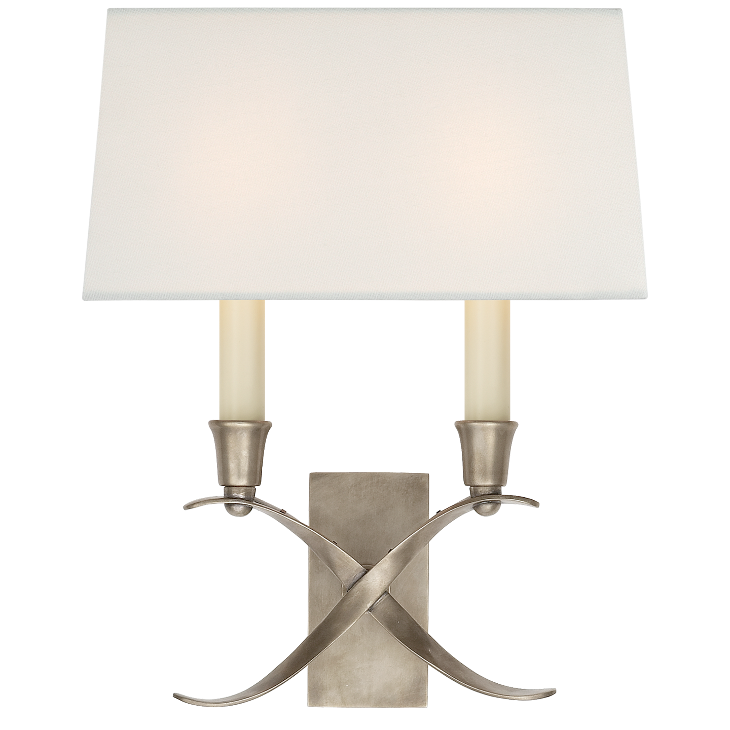 Visual Comfort | Chapman & Myers | Cross Bouillotte Small Sconce
