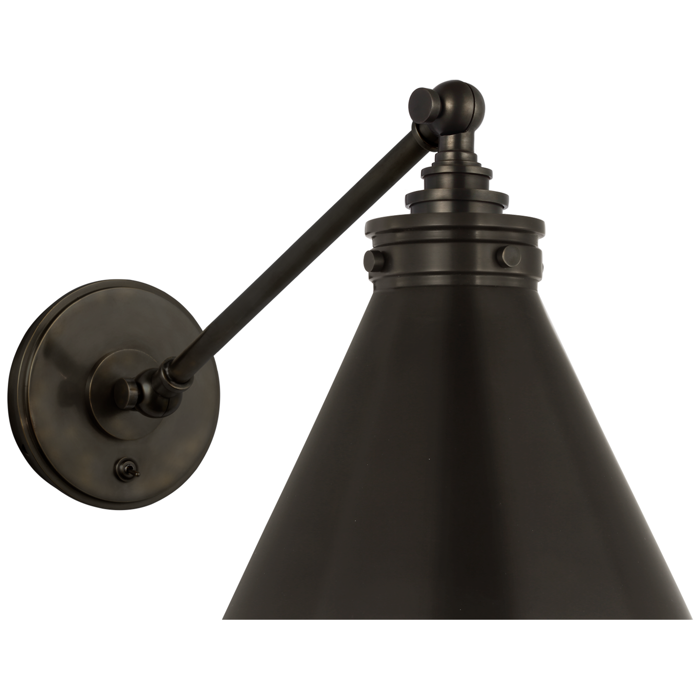Visual Comfort | Chapman & Myers | Parkington Single Library Wall Light