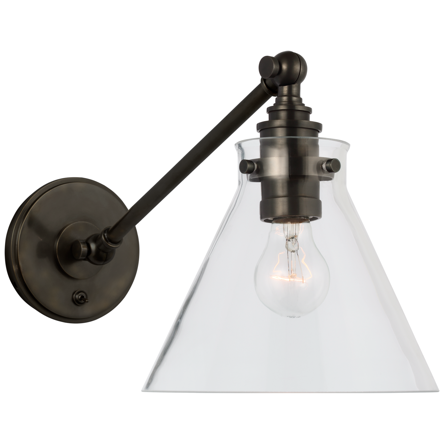 Visual Comfort | Chapman & Myers | Parkington Single Library Wall Light