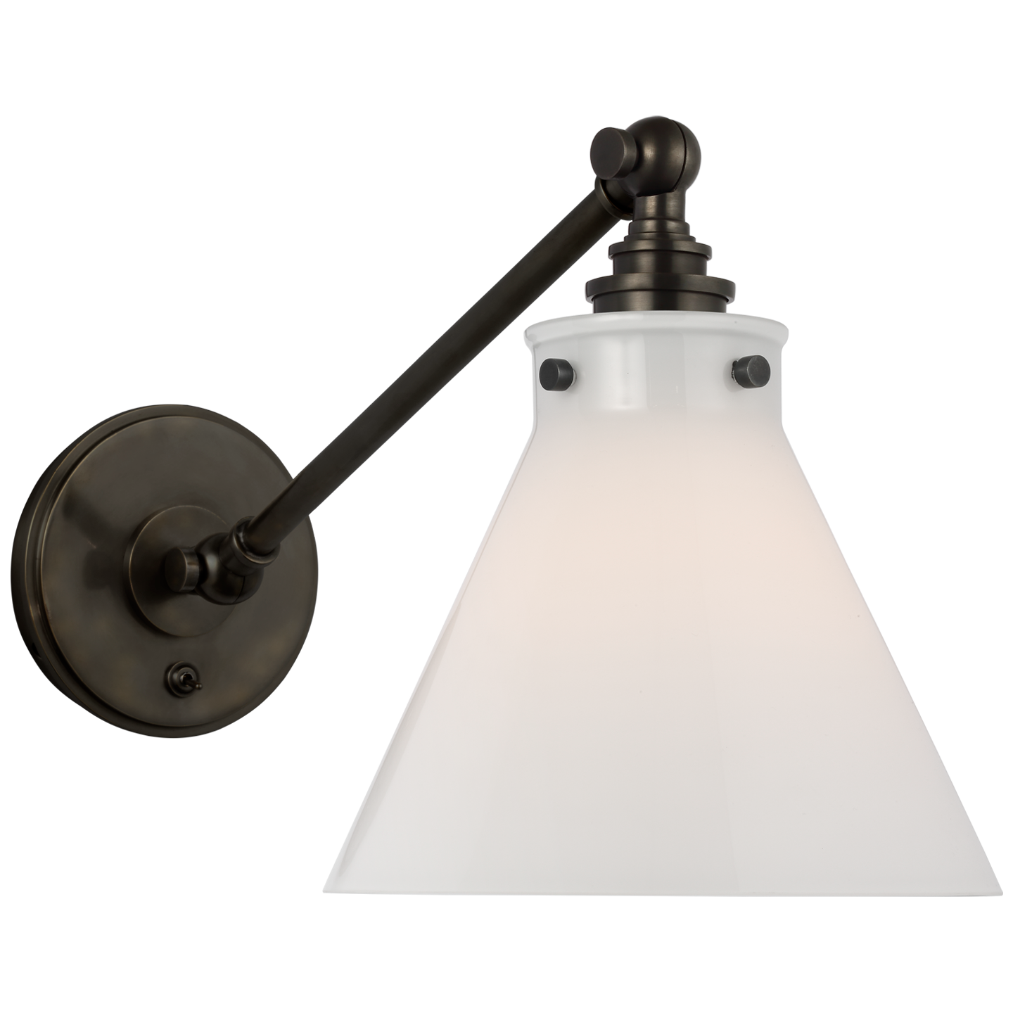 Visual Comfort | Chapman & Myers | Parkington Single Library Wall Light