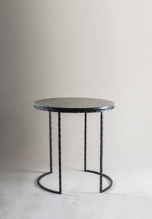 Giacometti Centre Table - Carbon with Marble