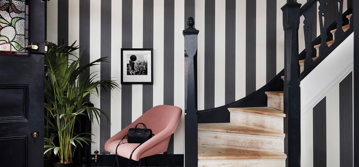 Cole & Son Jaspe Stripe - interior