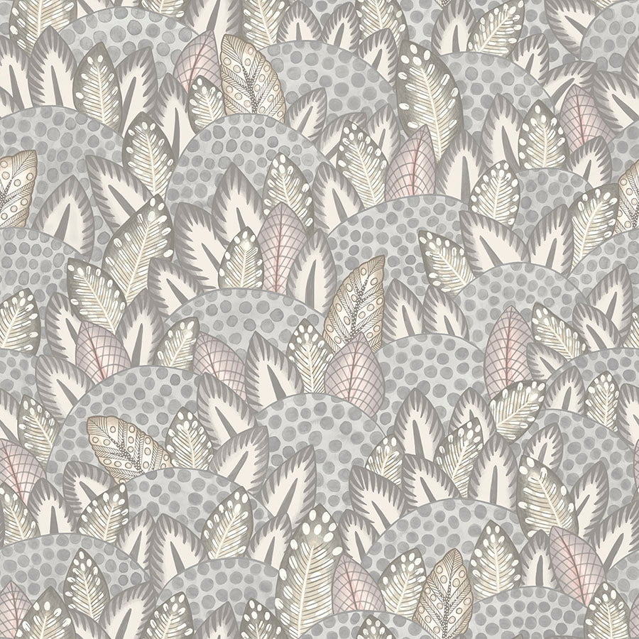 Cole & Son Zulu Terrain - Heath Grey & Blush