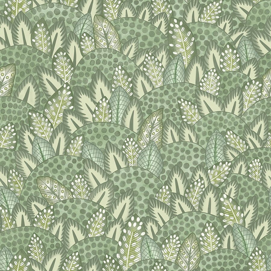 Cole & Son Zulu Terrain - Sage & Olive