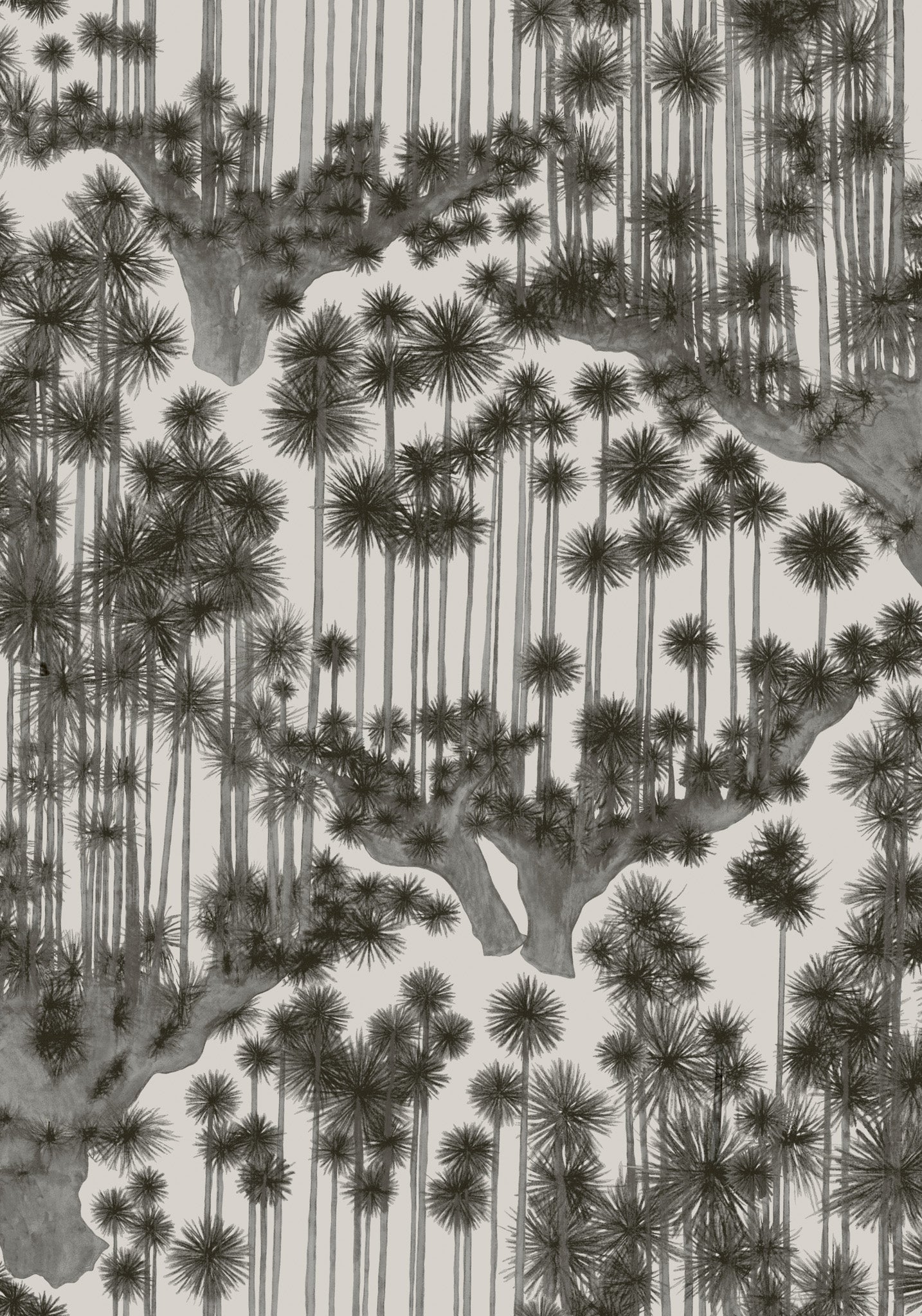 Cole & Son Japanese Woods wallpaper - Charcoal