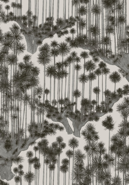 Cole & Son Japanese Woods wallpaper - Charcoal
