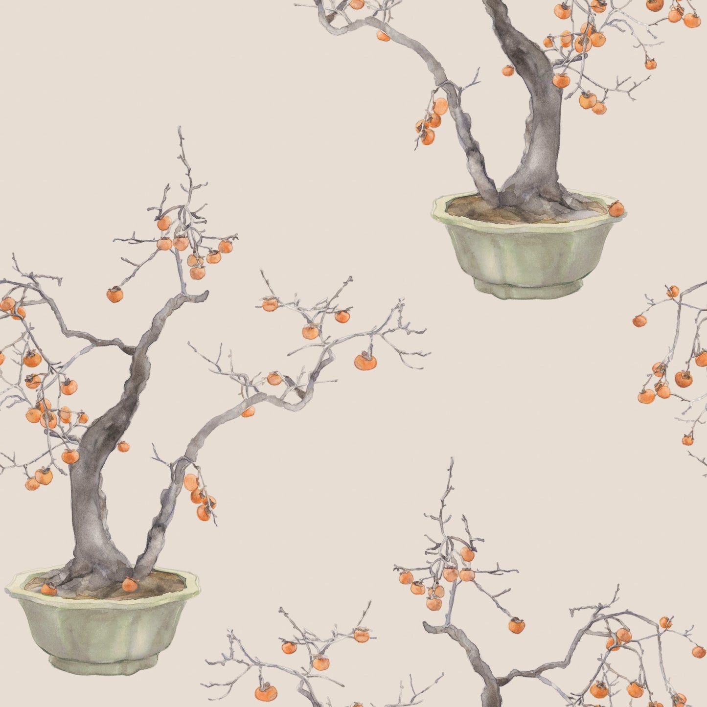 Cole & Son Kaki Persimmon - Mink