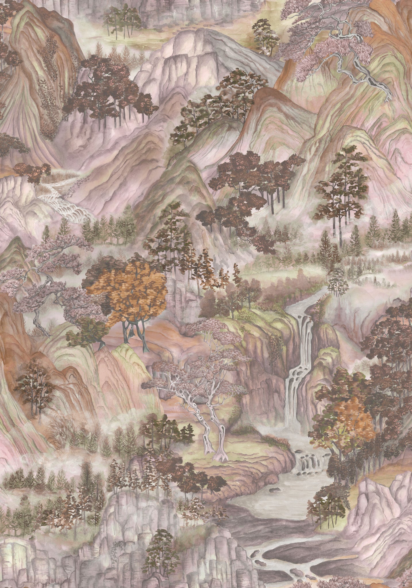Cole & Son Mountainscape - Autumnal