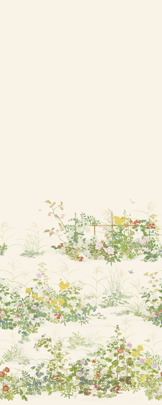 Cole & Son Scenic Flora wallpaper - Natural White