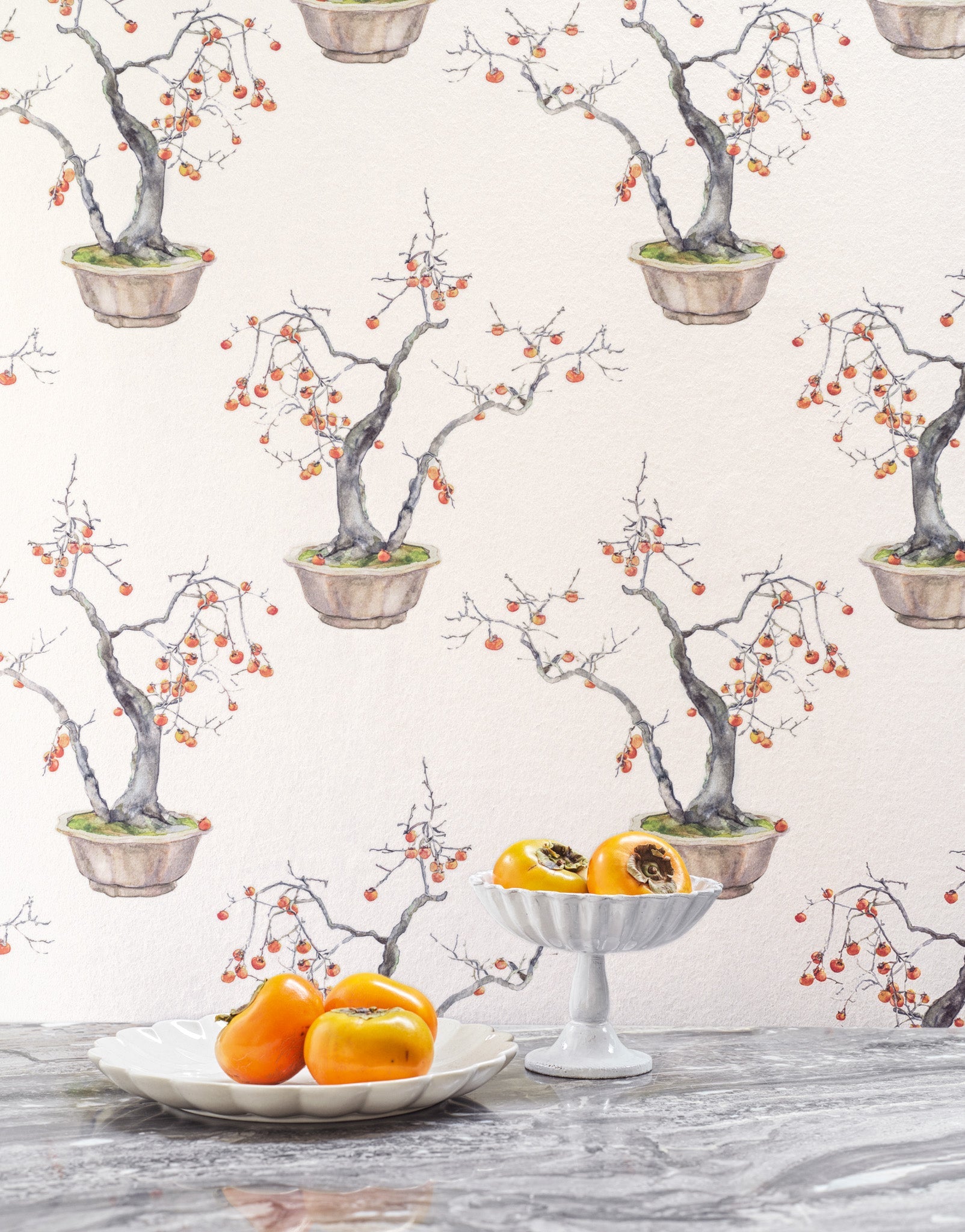 Cole & Son Kaki Persimmon - interior