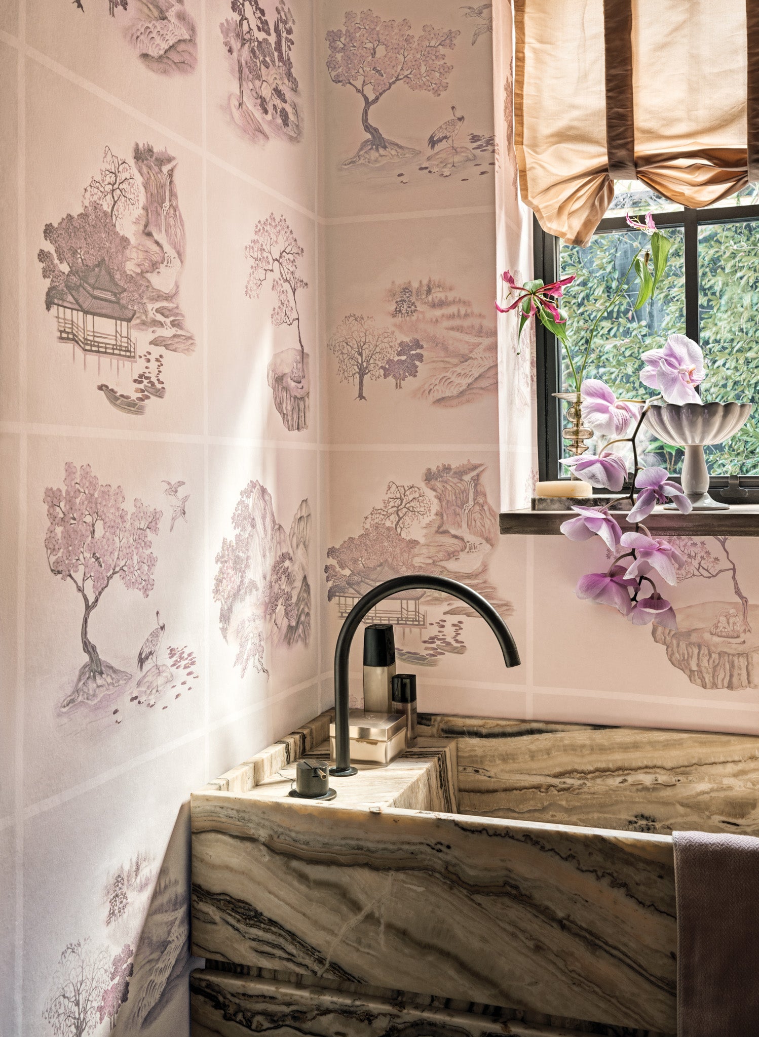 Cole & Son Tile Toile - interior