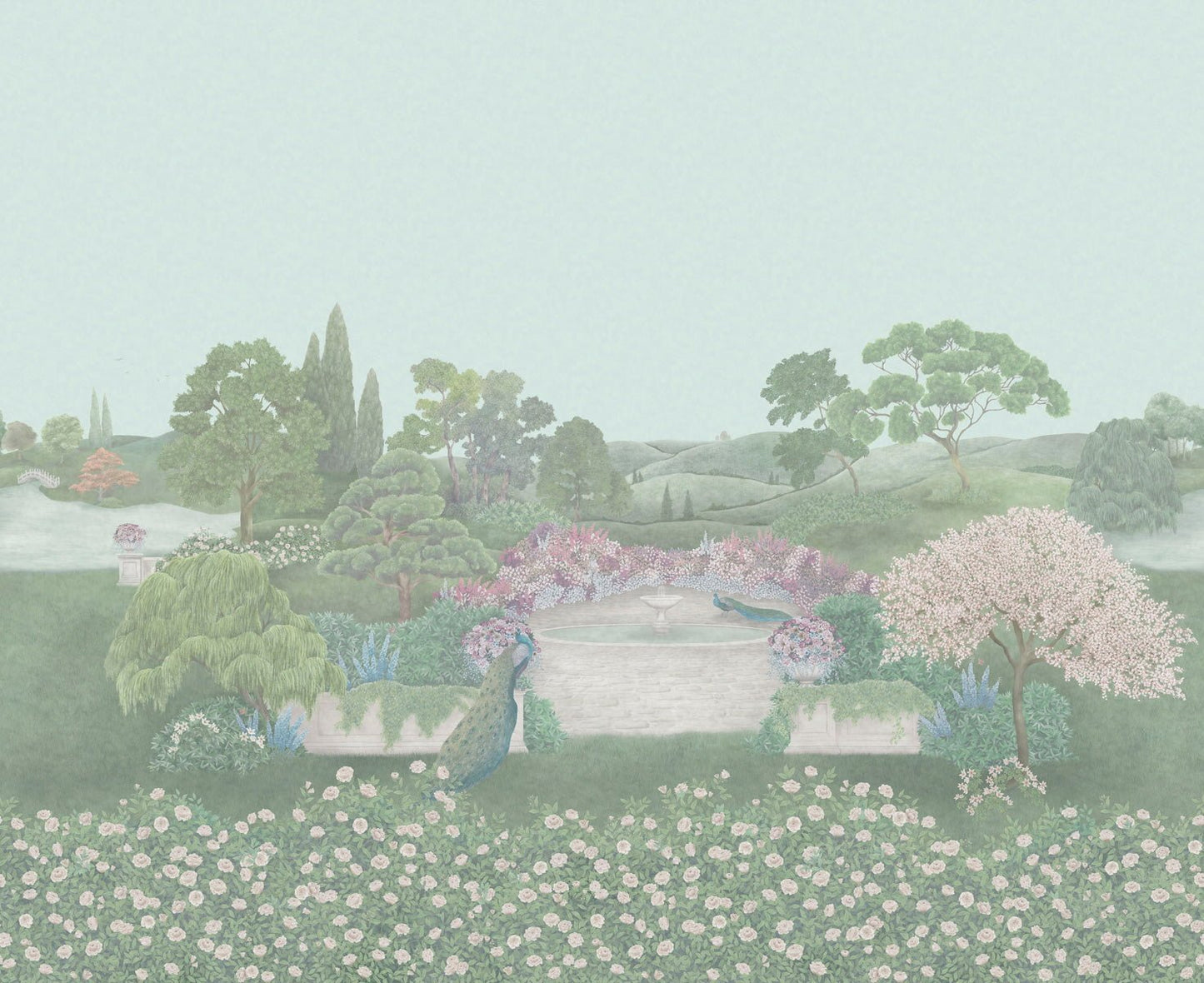Cole & Son Idyll - Eau de Nil