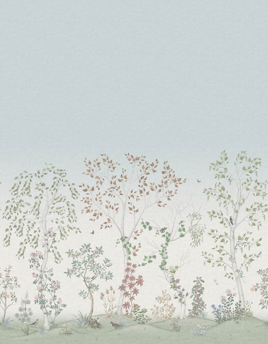 Cole & Son Seasonal Woods wallpaper - Clear Skies