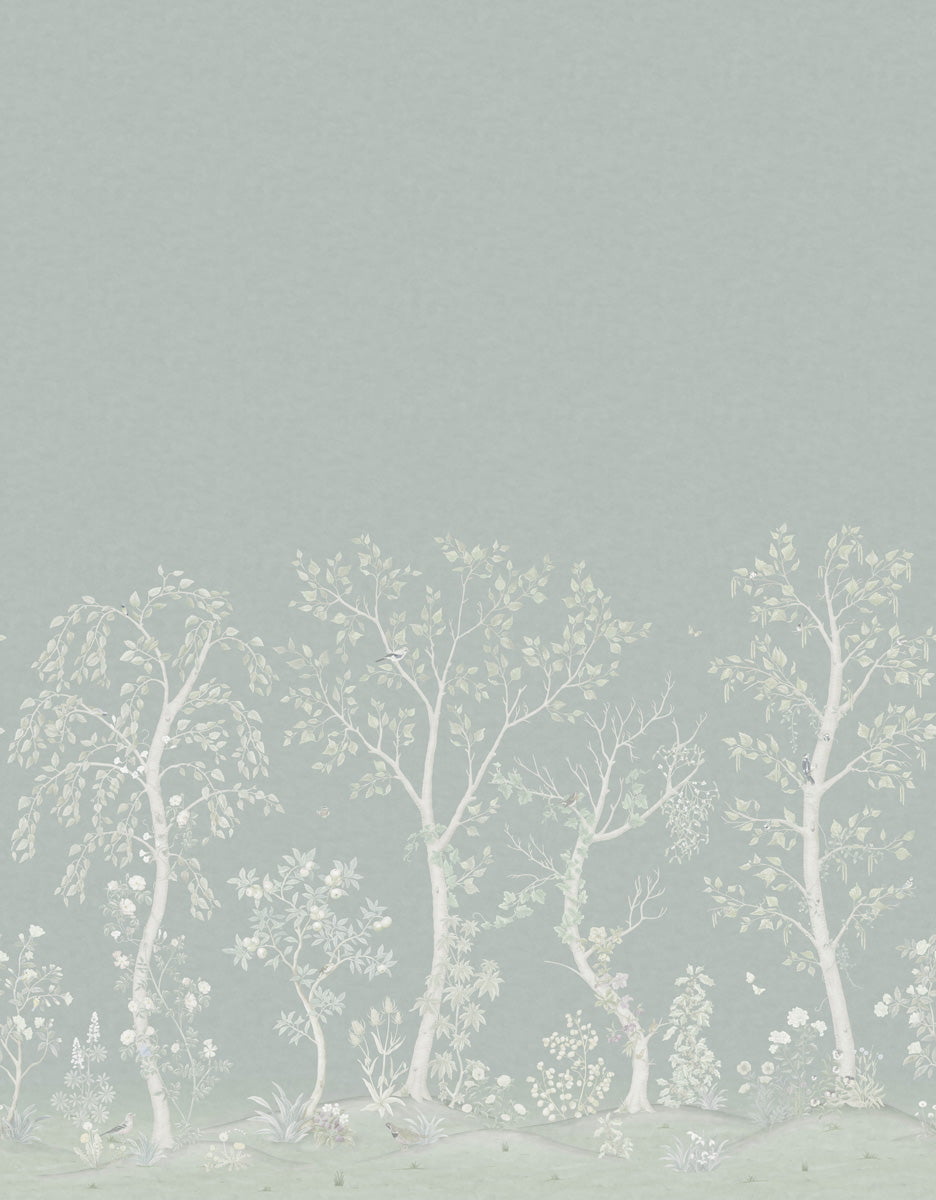 Cole & Son Seasonal Woods - Sage Pearl