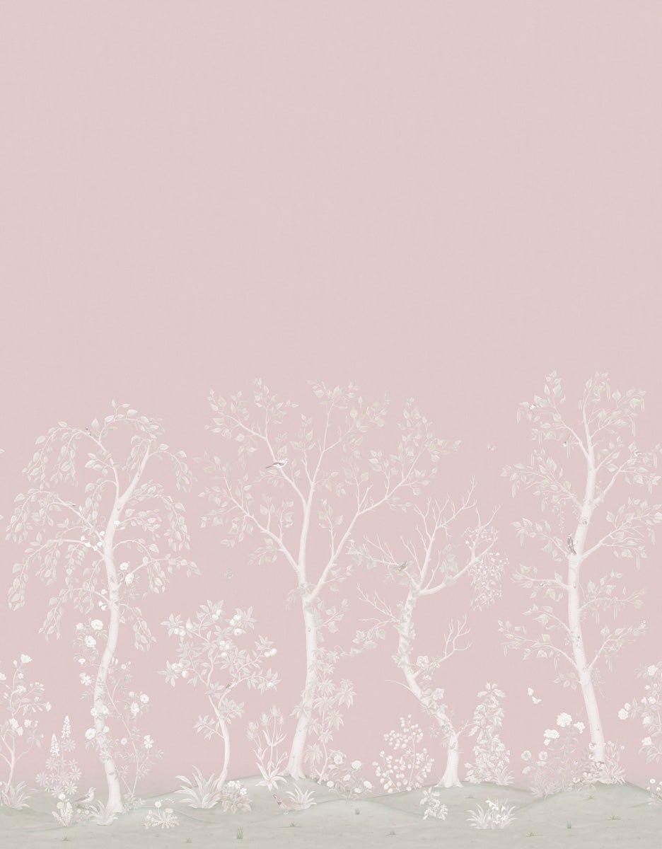 Cole & Son Seasonal Woods - Rose Quartz Pearl