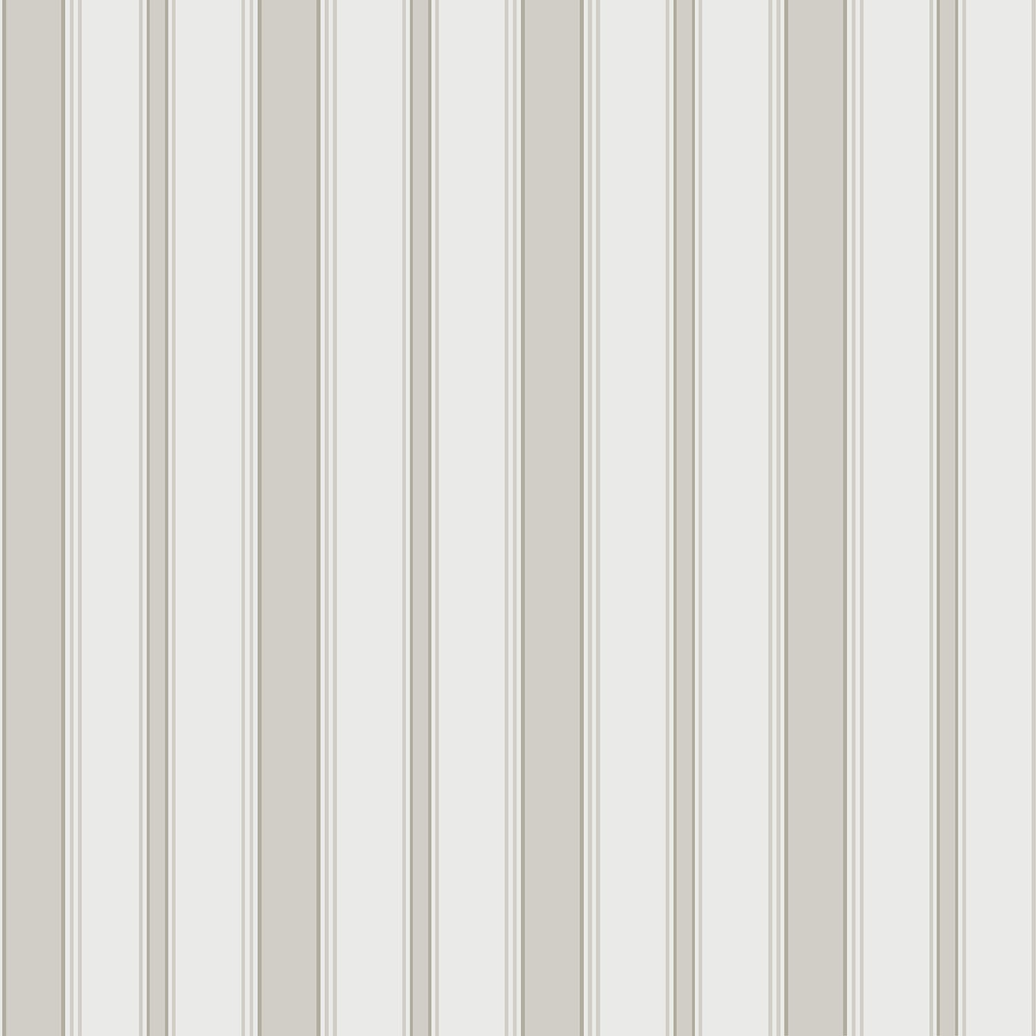 Cole & Son Cambridge Stripe - Stone & White