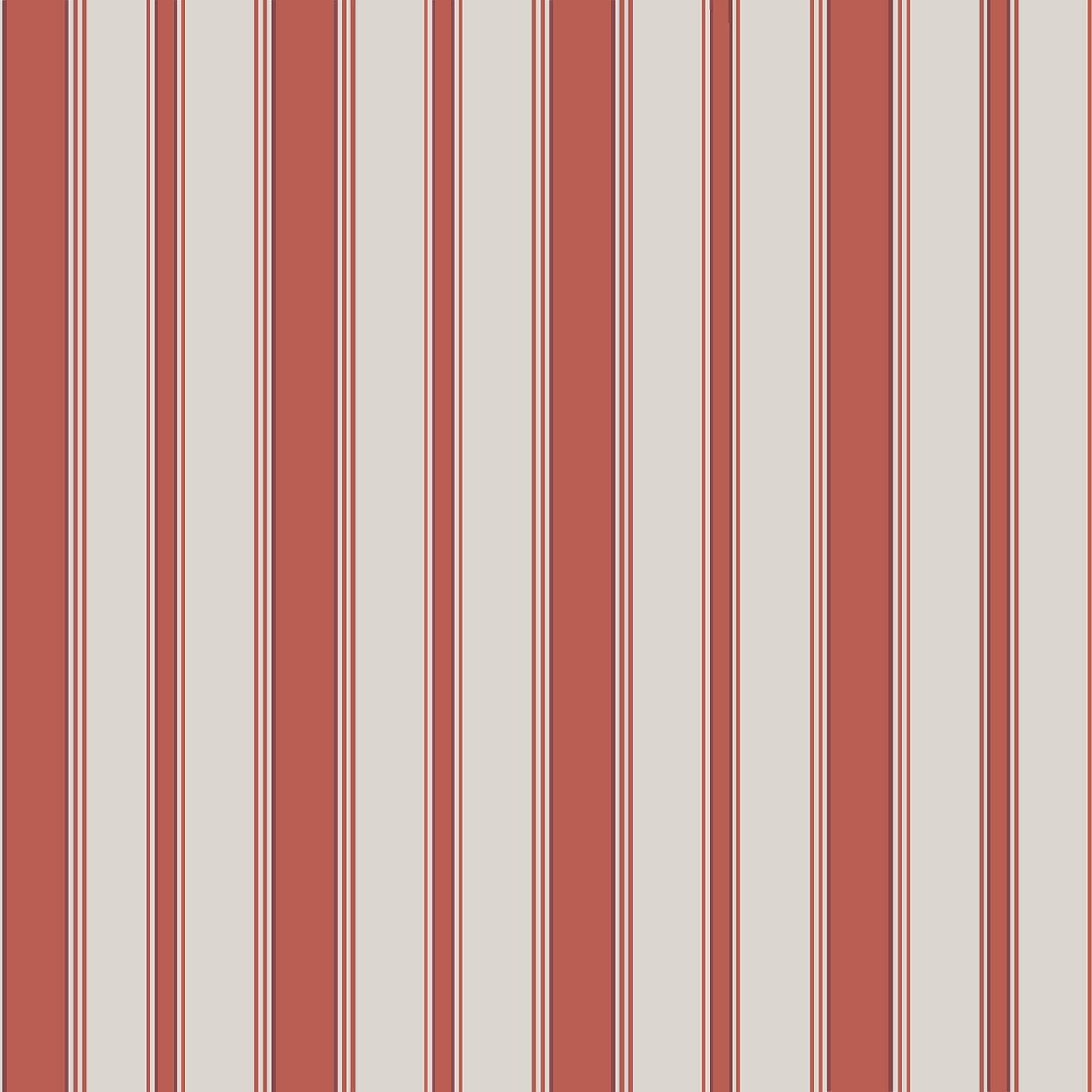 Cole & Son Cambridge Stripe - Red