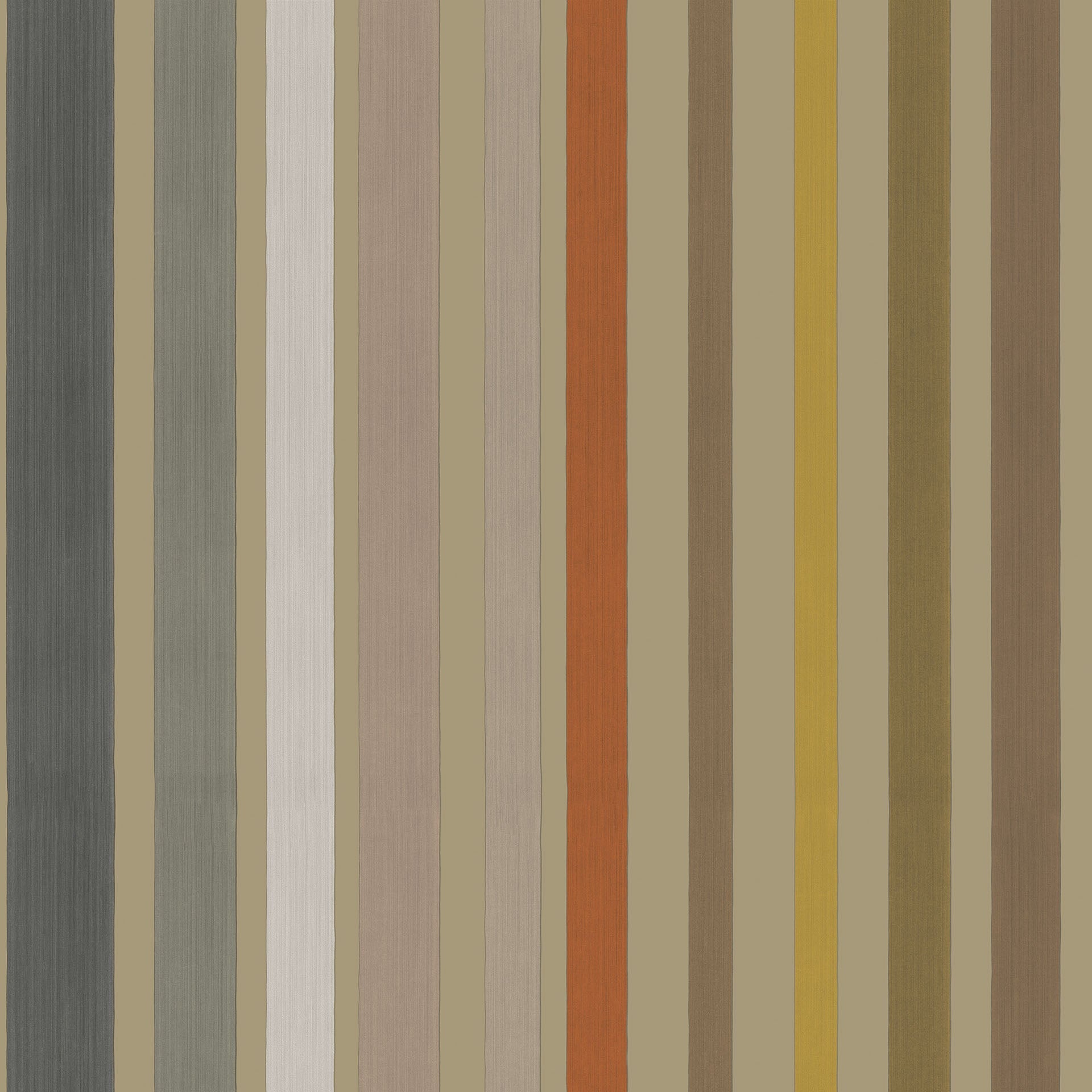 Cole & Son Carousel Stripe - Linen & Multi