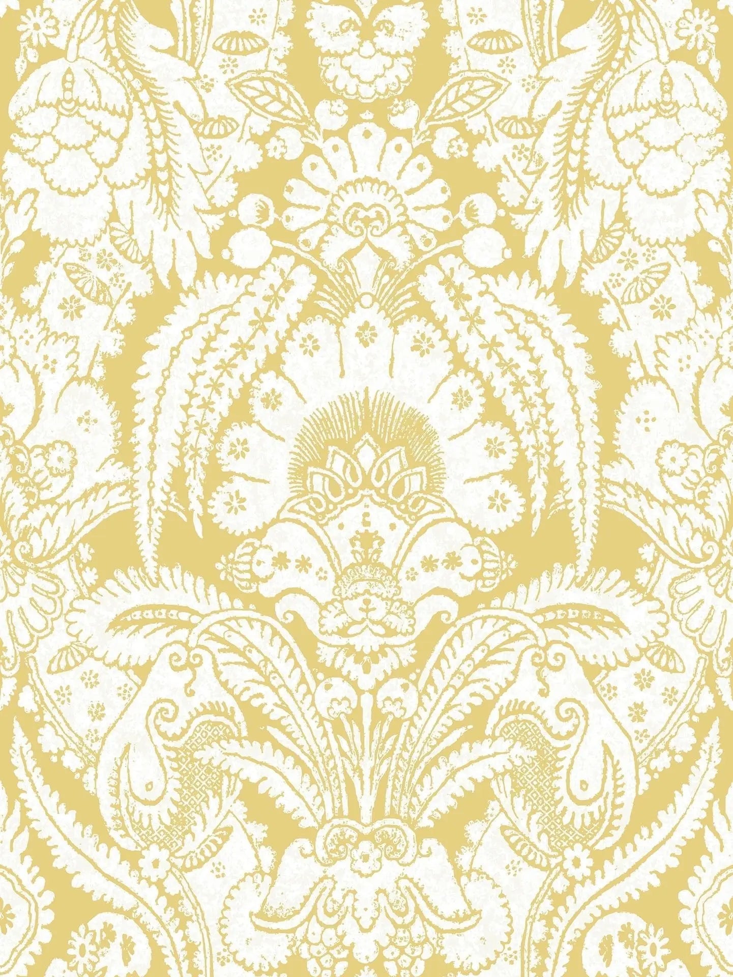 Cole & Son Chatterton - Chalk on Ochre