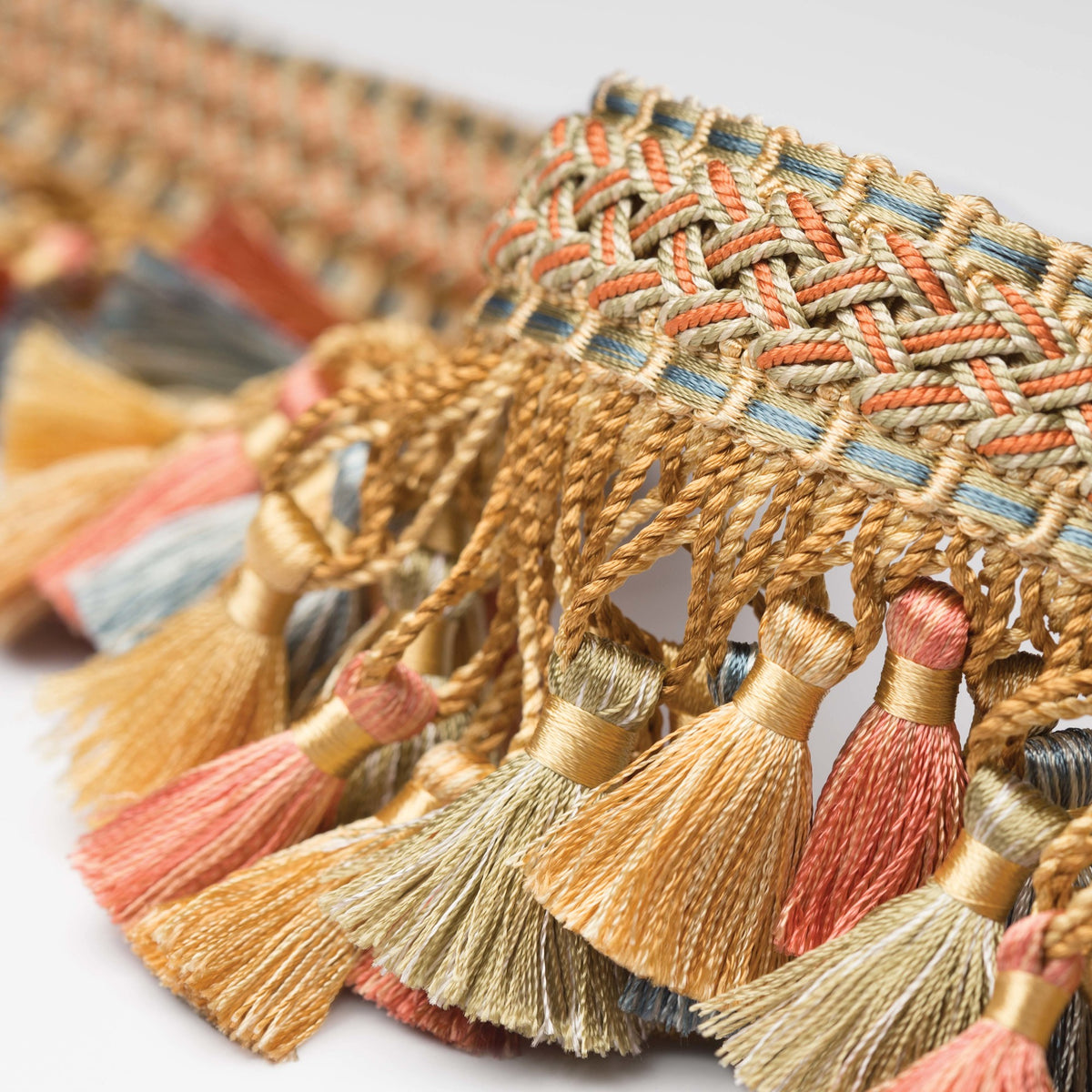 Samuel and Sons Chevallerie Scalloped Tassel Fringe — scenography