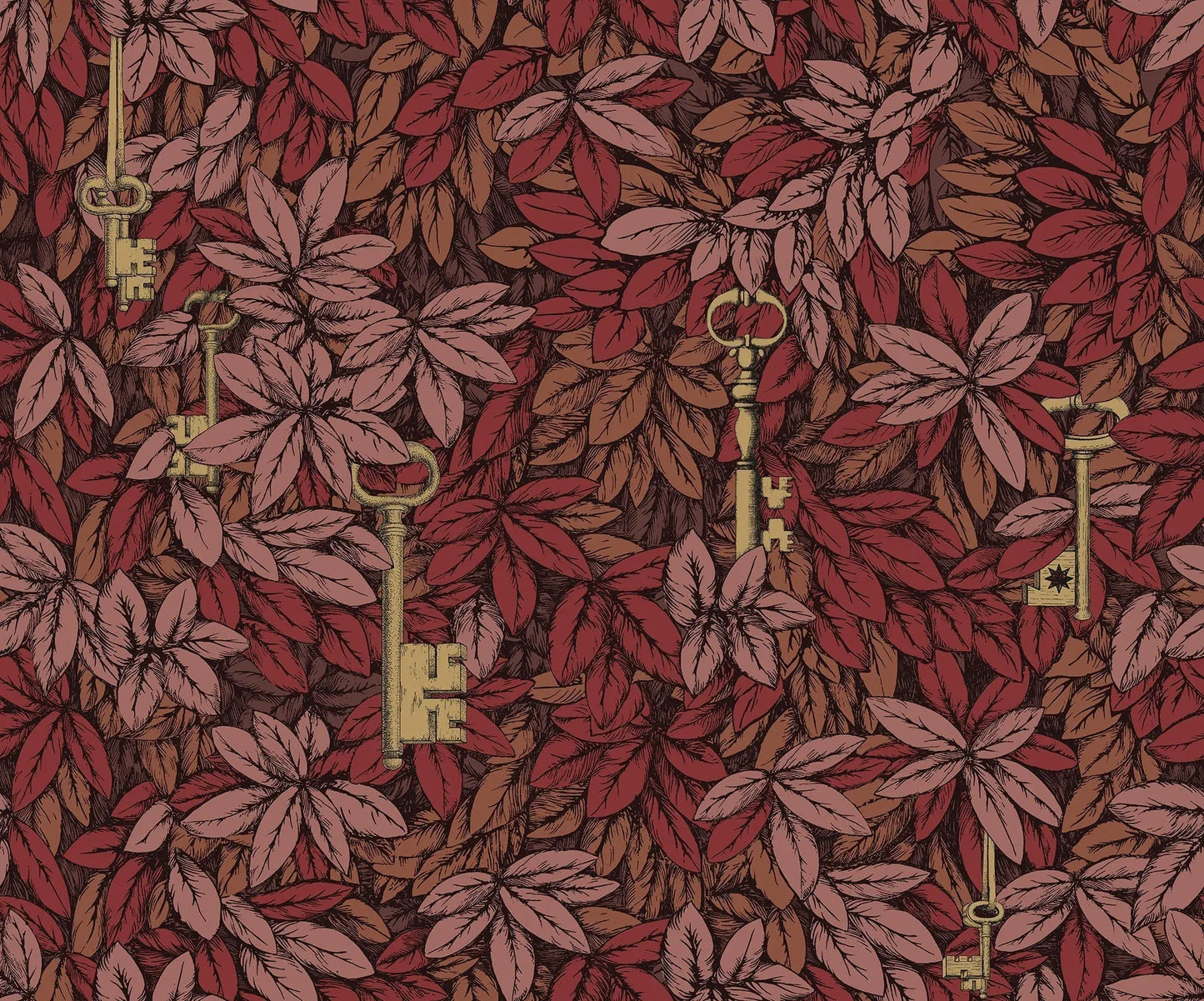 Cole & Son Chiavi Segrete - Autumnal Leaves