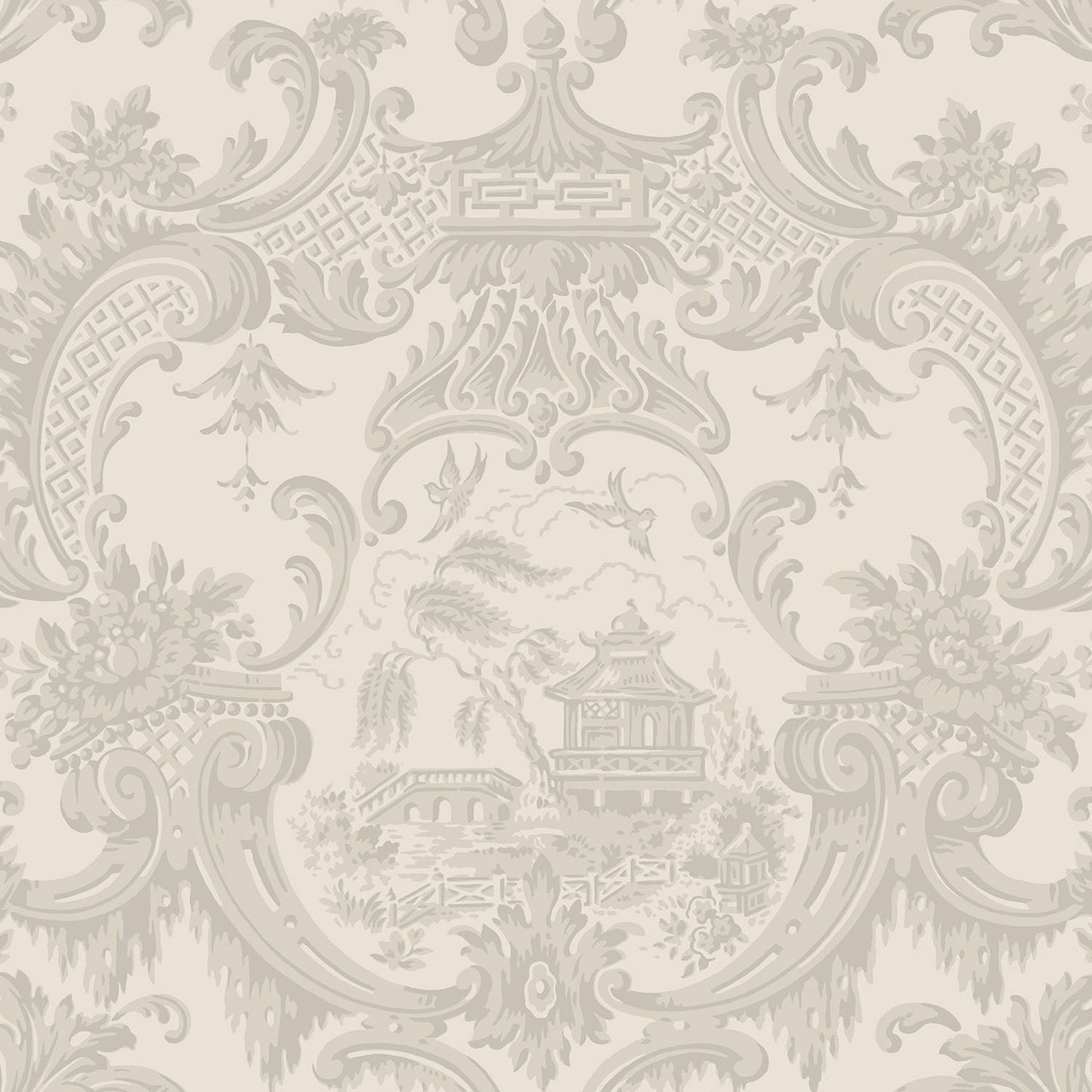 Cole & Son Chippendale China - Stone