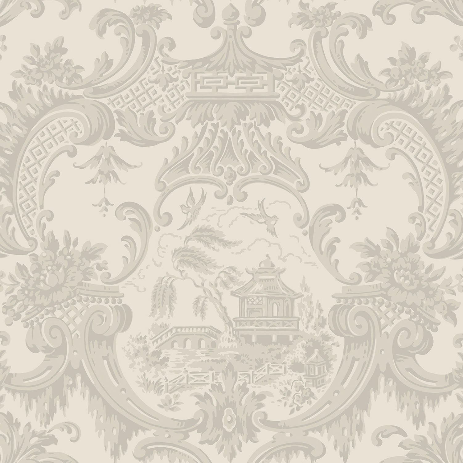 Cole & Son Chippendale China - Stone