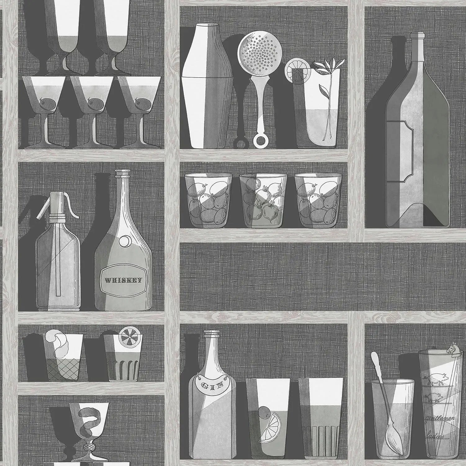 Cole & Son Cocktails - Soot & Snow