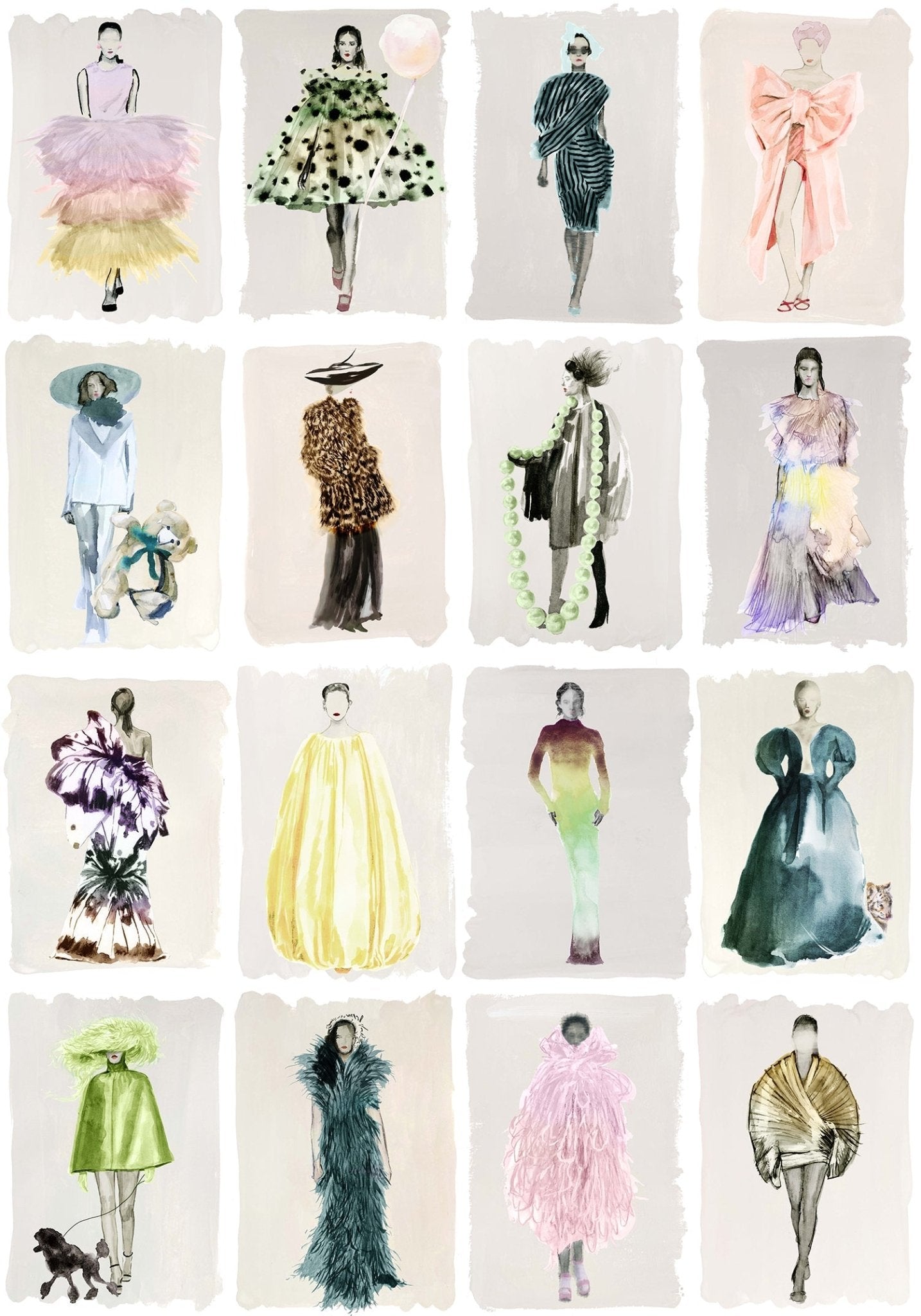 Cole & Son Couture Carousel - Pastel