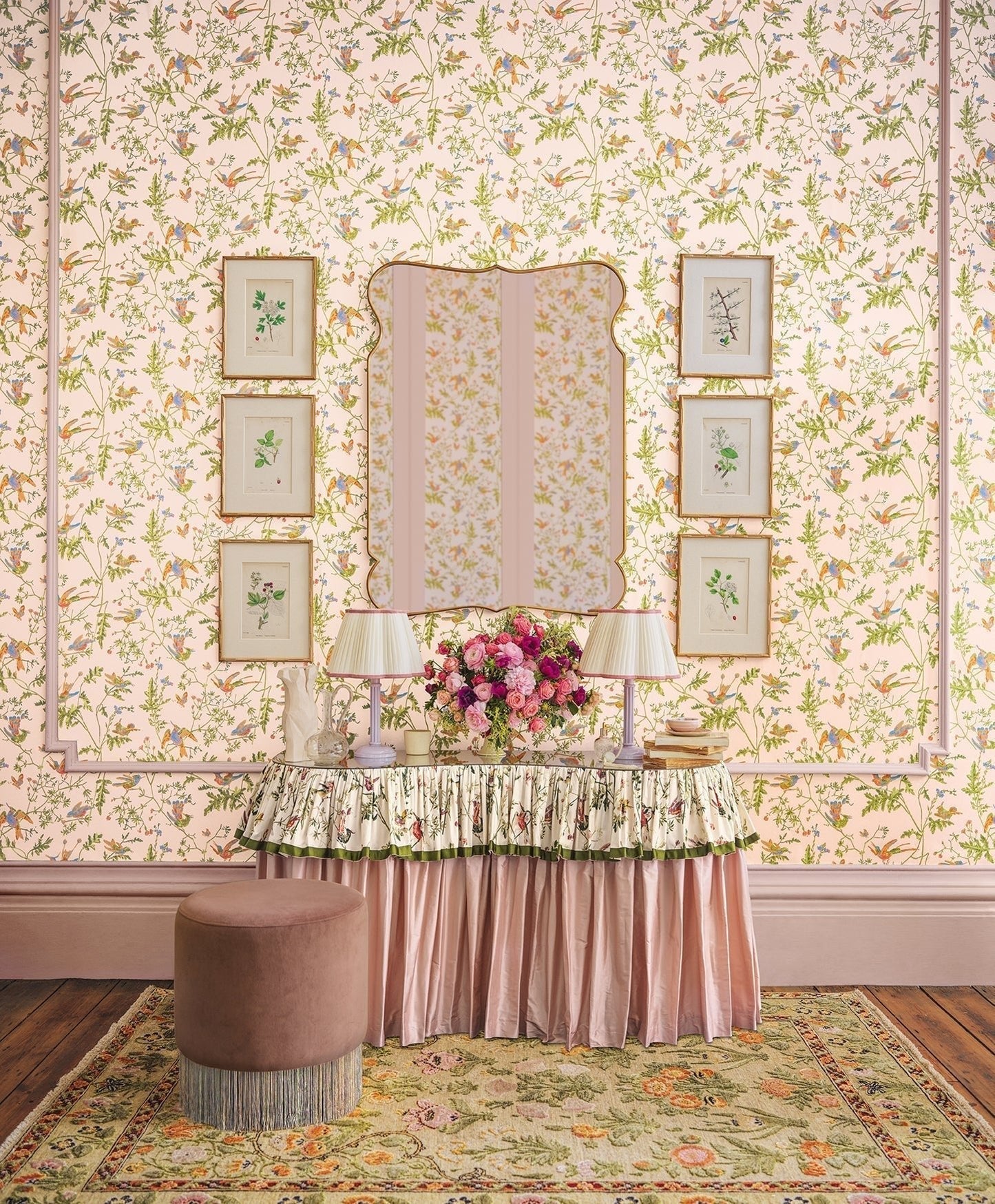 Cole & Son Hummingbirds - interior