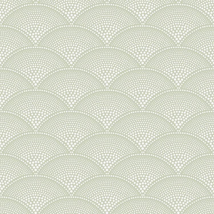 Cole & Son Feather Fan - Soft Olive