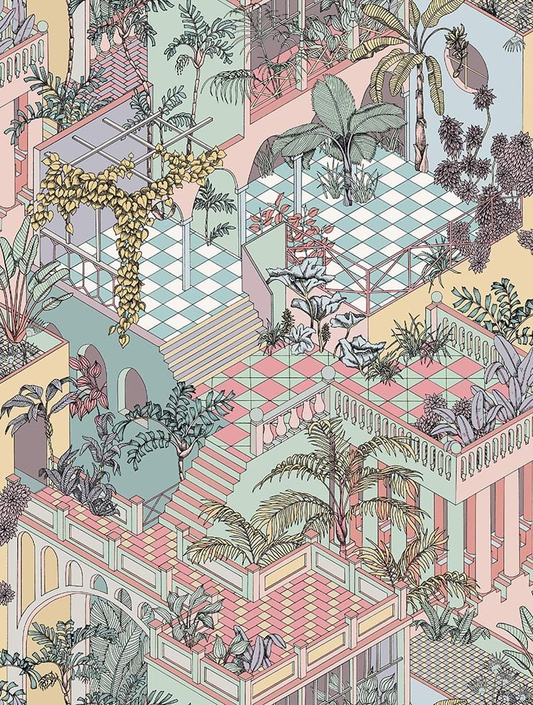 Cole & Son Miami - Pastel