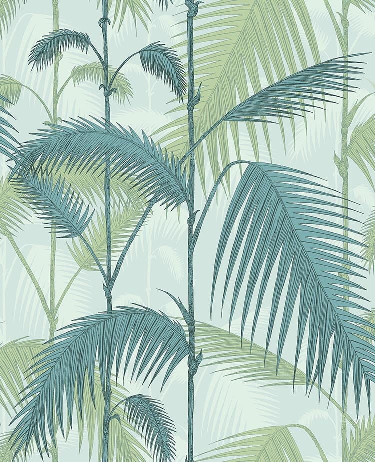 Cole & Son Palm Jungle - Seafoam