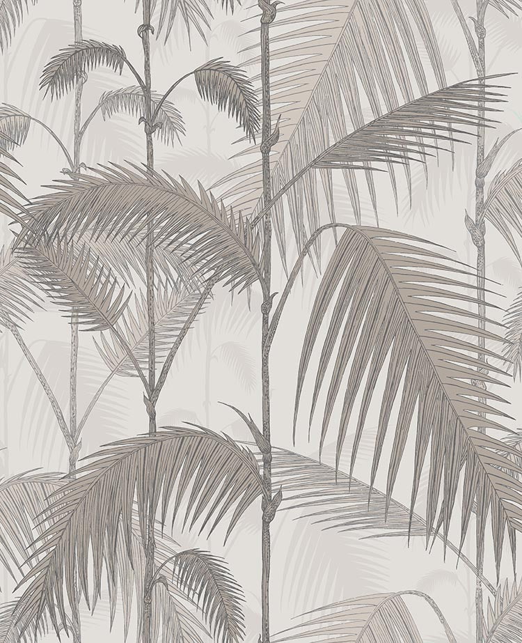 Cole & Son Palm Jungle - Charcoal & Metallic Bronze