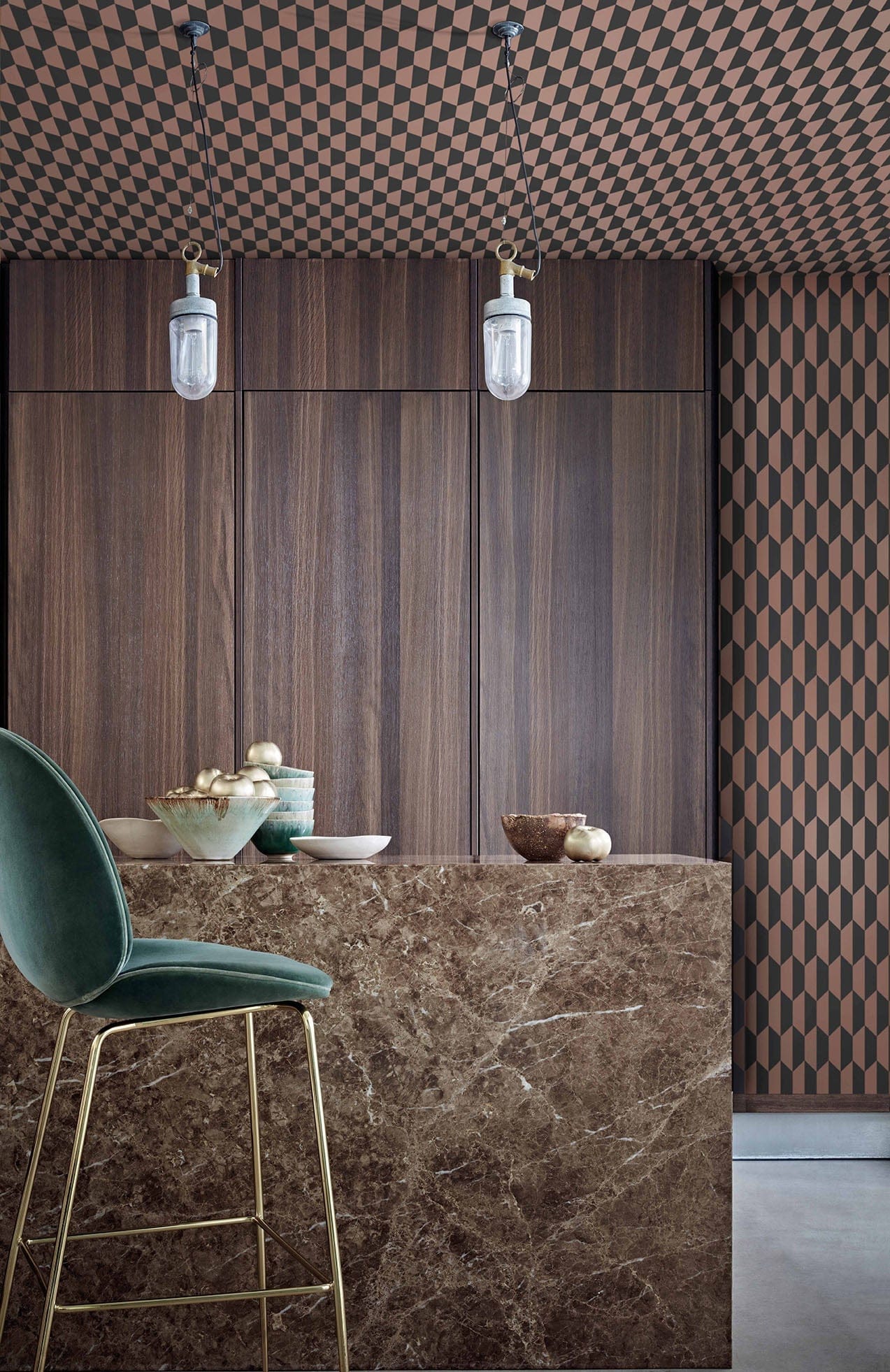 Cole & Son Petite Tile - interior