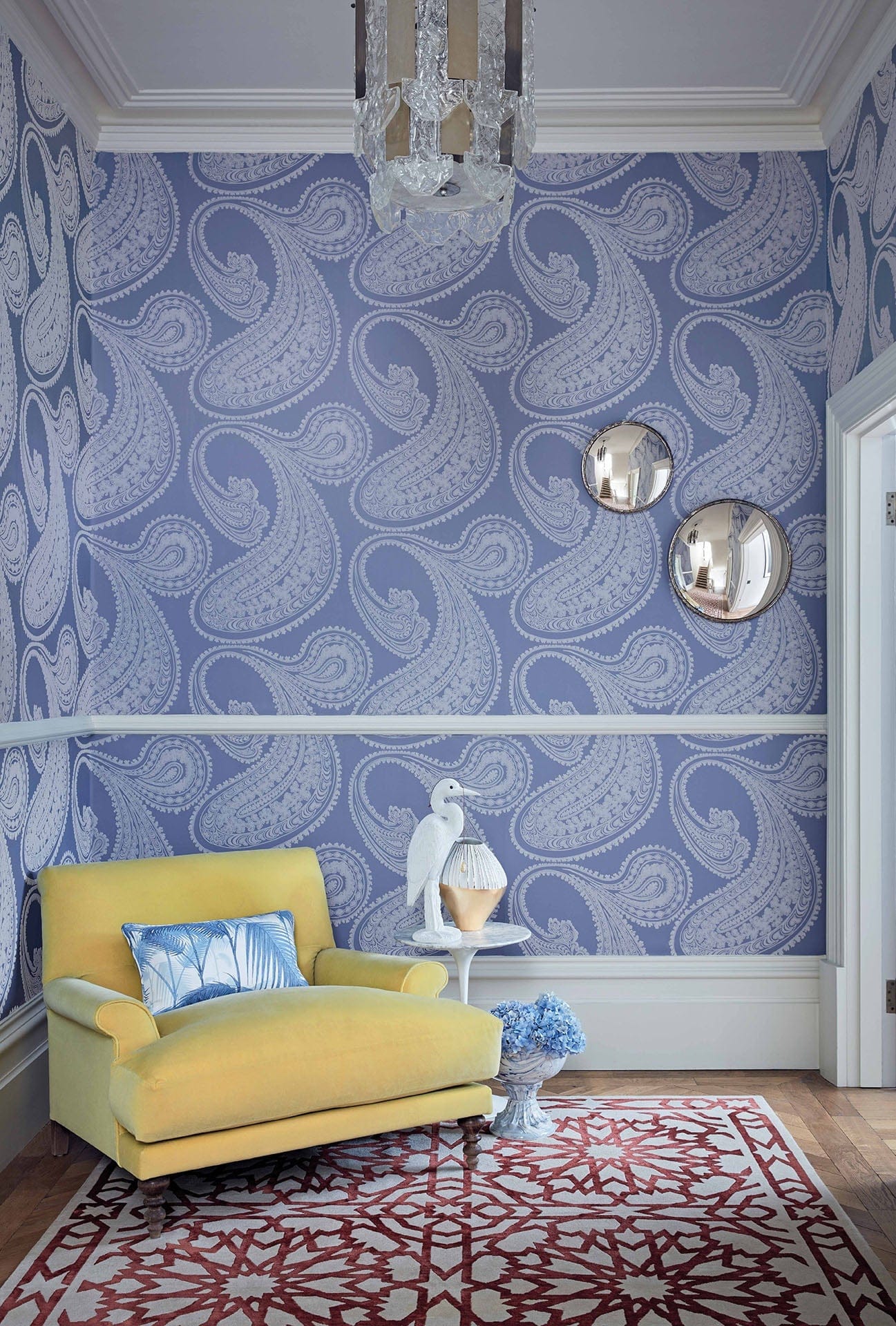 Cole & Son Rajapur Flock - interior