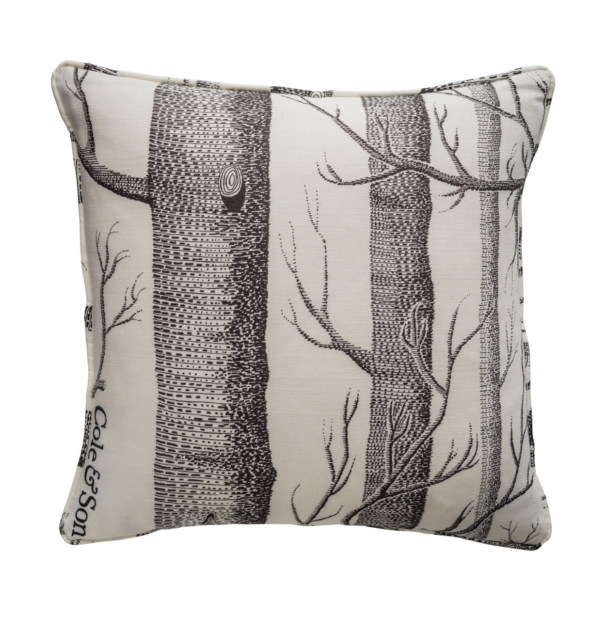 Cole & Son Woods Linen Union Cushion - interior
