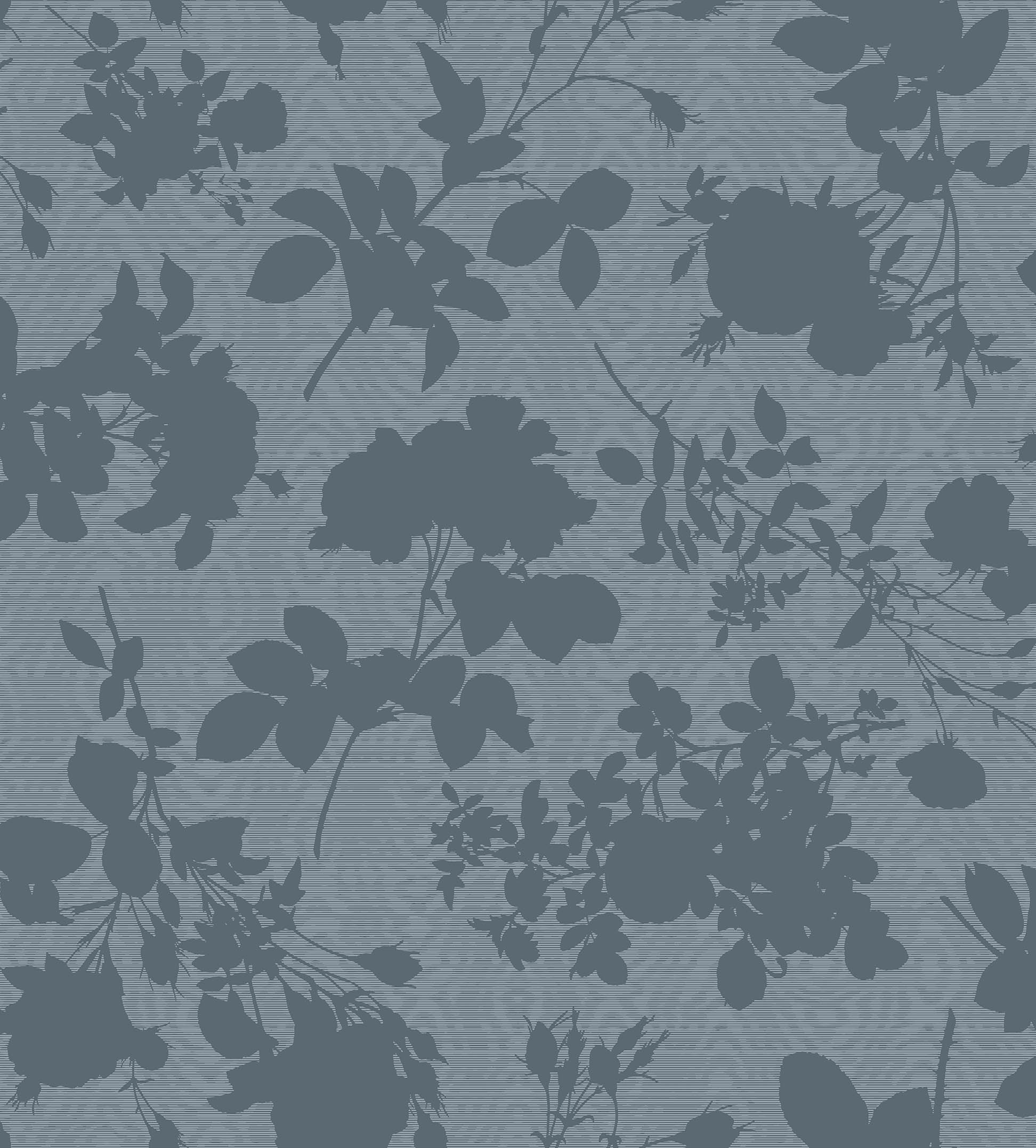 Cole & Son Absence of Roses Moire wallpaper - Pewter