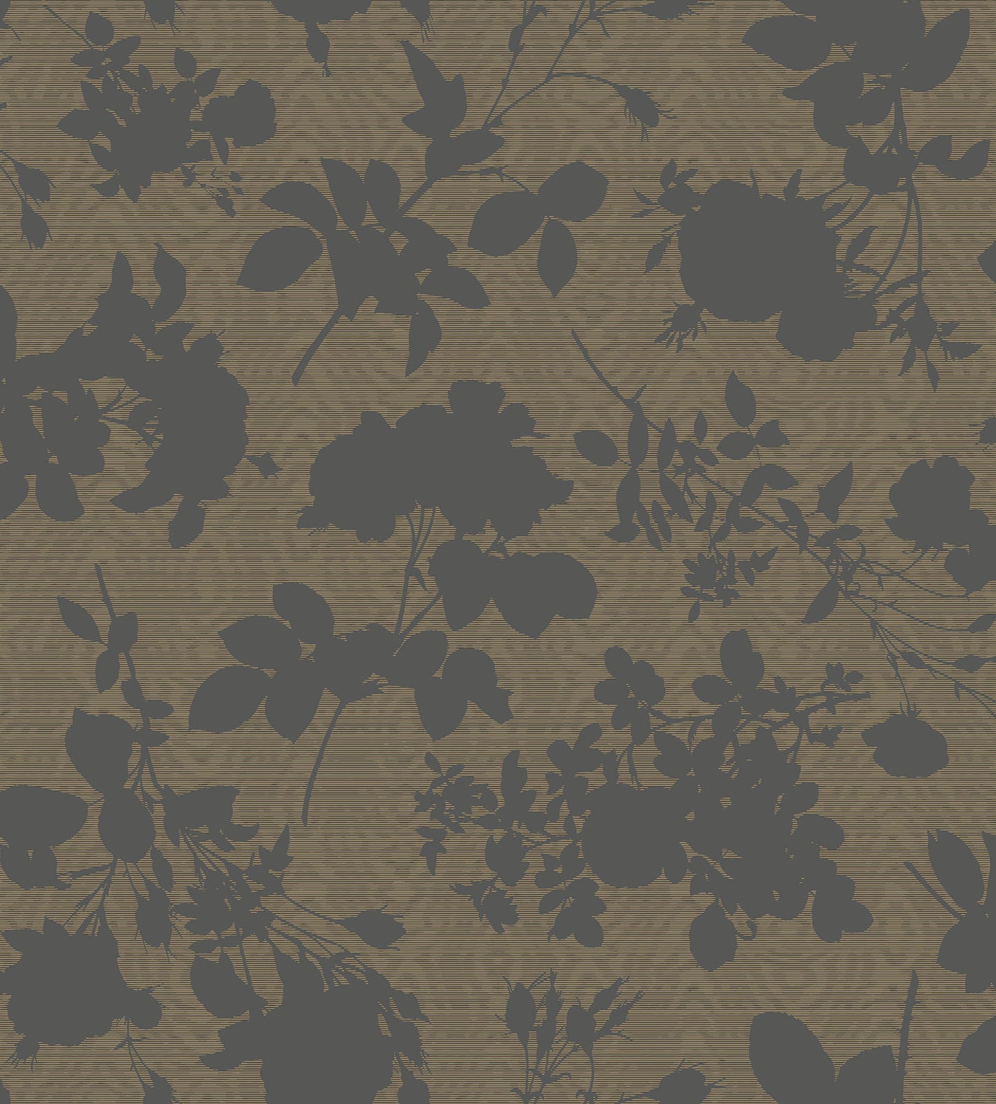 Cole & Son Absence of Roses Moire - Brass