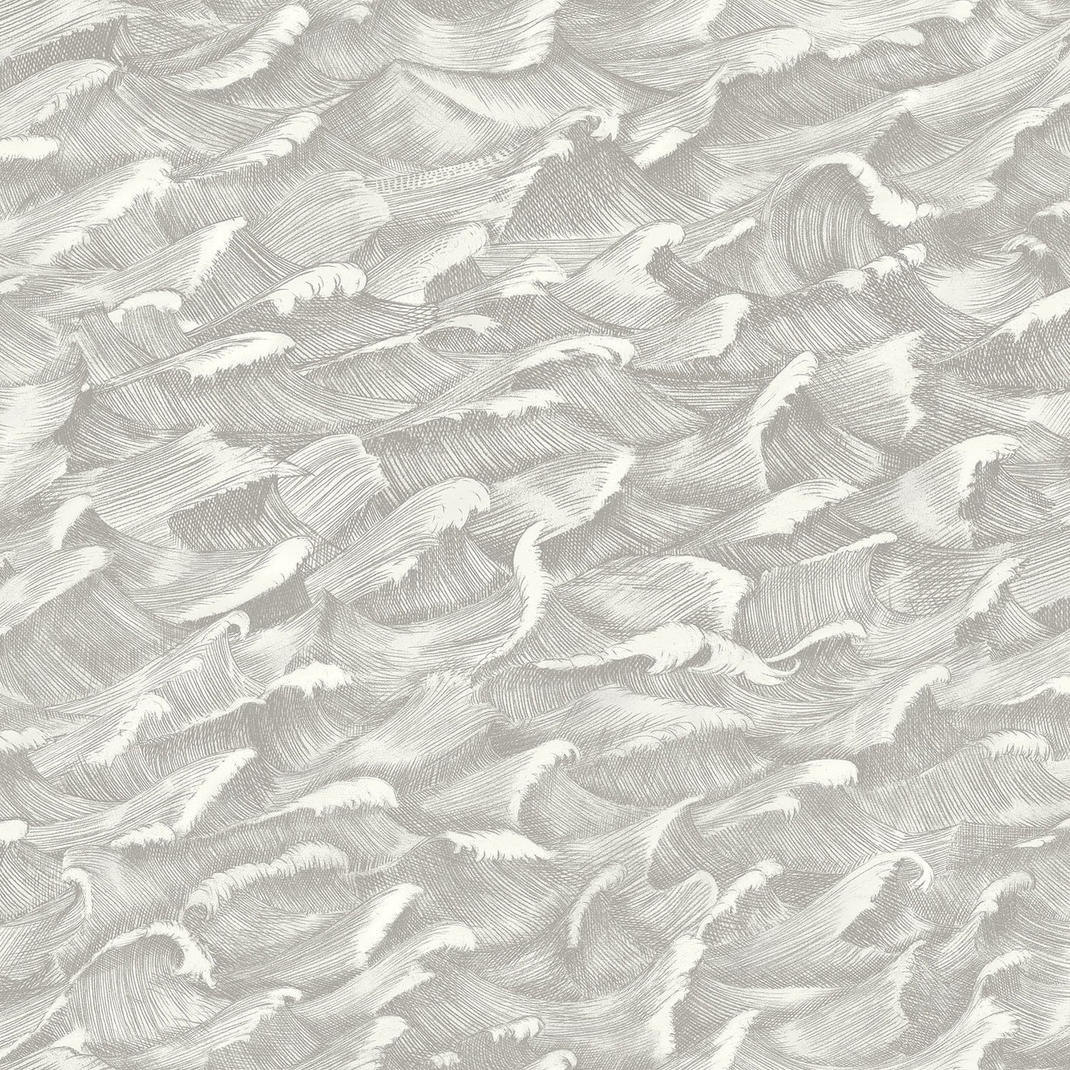 Cole & Son Columbus wallpaper - Soot & Snow