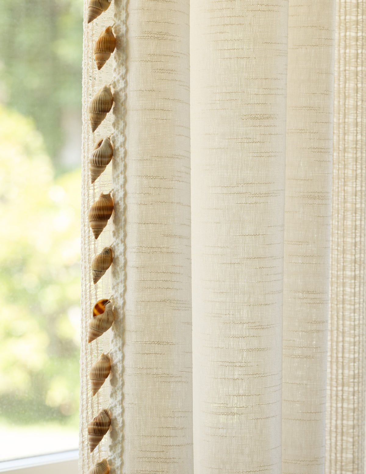 Samuel and Sons Corsica Shell Fringe — scenography