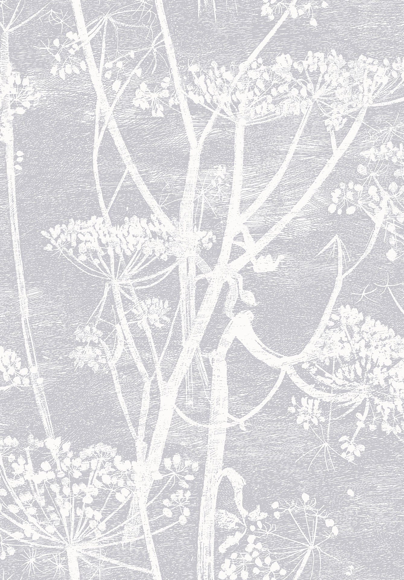 Cole & Son Cow Parsley - White & Heath Grey