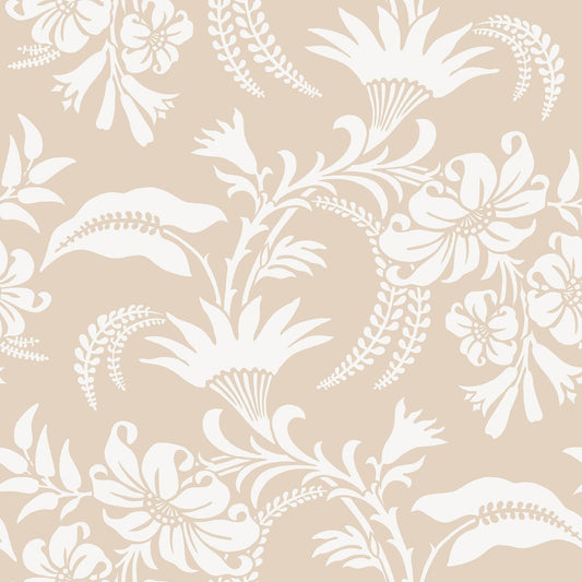 Cole & Son Cranley wallpaper - Parchment on Oat