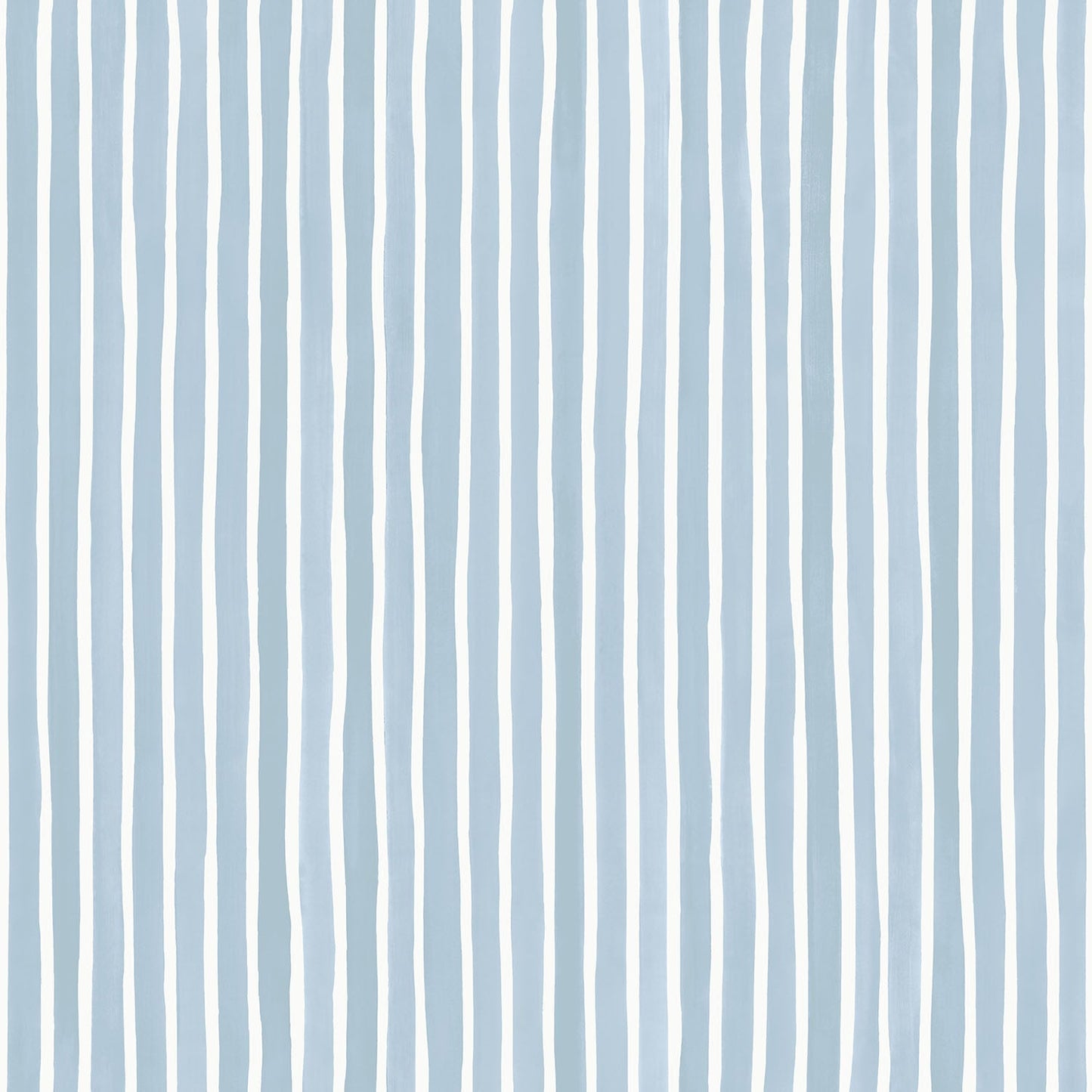 Cole & Son Croquet Stripe wallpaper - Powder Blue